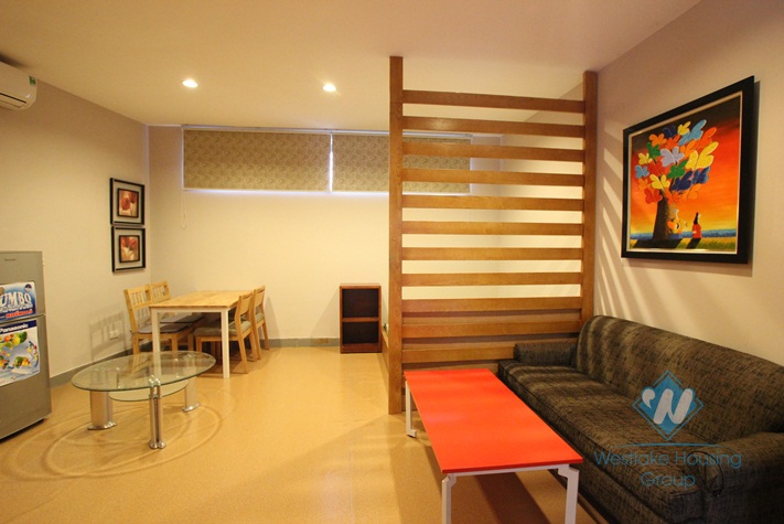 Nice studio available for lease on Au Co street, Tay Ho, Hanoi